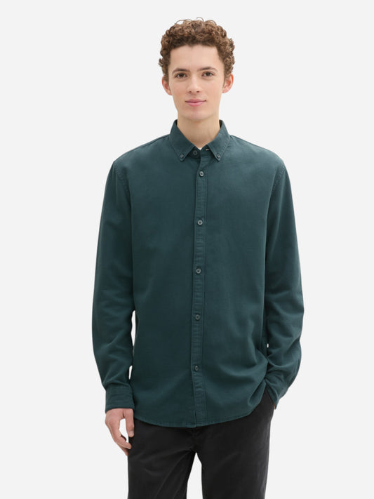 Tom Tailor shirts Dark Green (1042549) Men