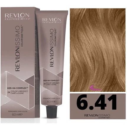 Revlon Professional Revlonissimo Colorsmetique Dark Blonde Ash Brown Hair Color 60ml 6,41