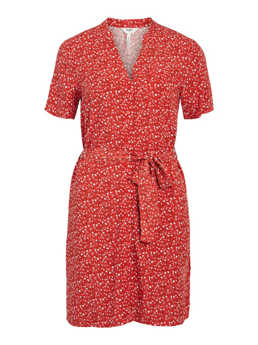 Object OBJEMA ELISE S/S SHIRT DRESS 120 . C (7827786) Women