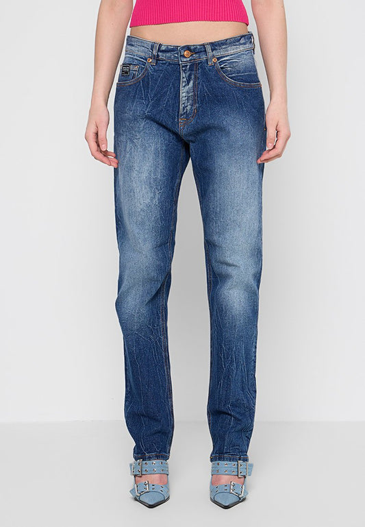 Versace Jeans Couture TROUSERS/5POCKET Blue (ZZO34XLAZ-K00) Women