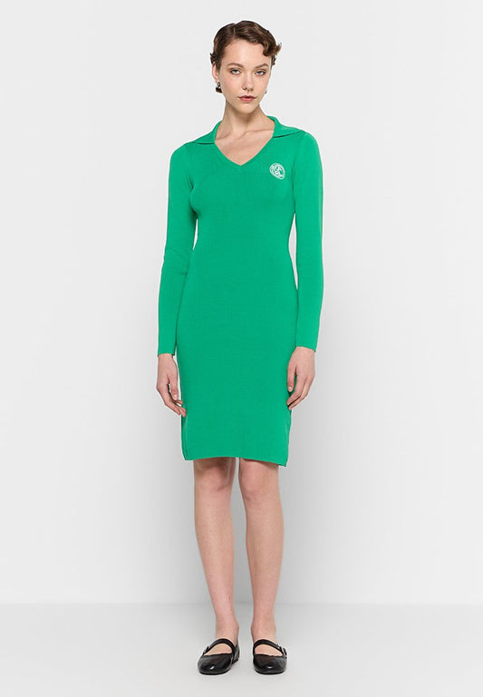 KARL LAGERFELD ATHLEISURE POLO KNIT DRESS (ZZO2Q1617-M00) Women