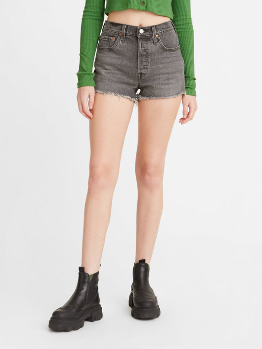 Levi's Denim Shorts Grey (56327-0240-3255948) Women