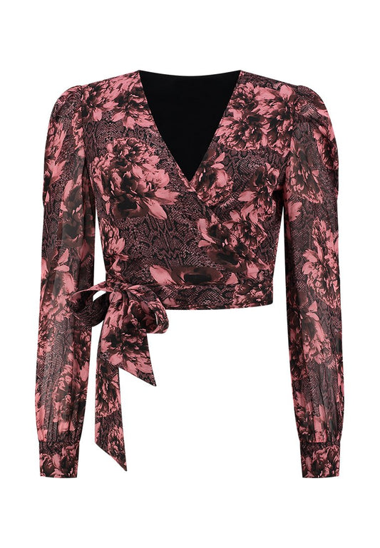 NIKKIE Abilene Rose Snake Blouse (ZZO354756-G00) Women
