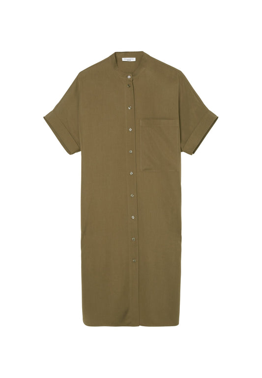 Marc O'Polo DENIM Fließendes Hemdblusenkleid loose aus Tencel™ Lyocell (OP521C080-M11) Women