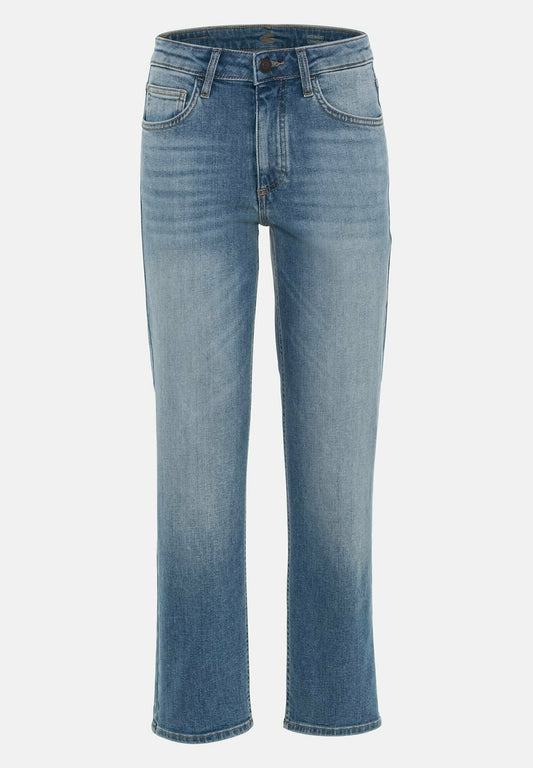 camel active Cropped Jeans in Straight Fit Women