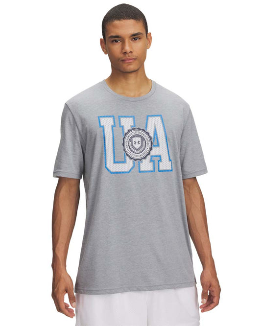 UA COLLEGE CREST LOGO SS (6005611-035) Men