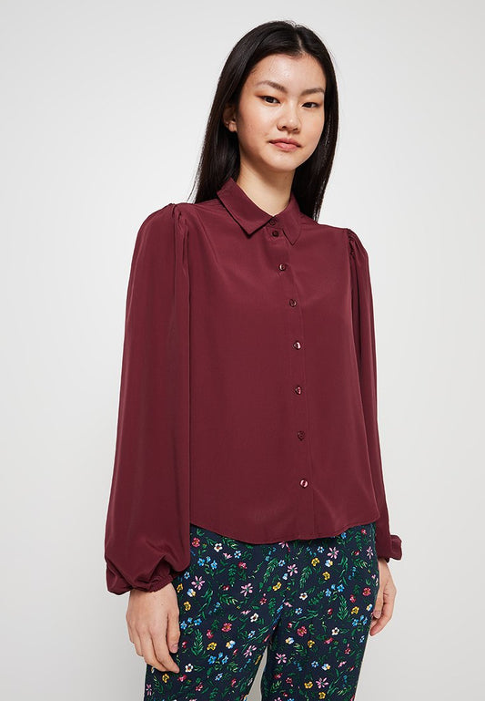 JDY NINA L/S SHIRT WVN LO (ZZO1TLB17-G00) Women
