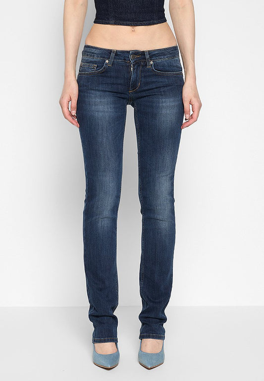 LIU JO PANT.B.UP STANDARD Blue (ZZO2F34AF-K00) Women