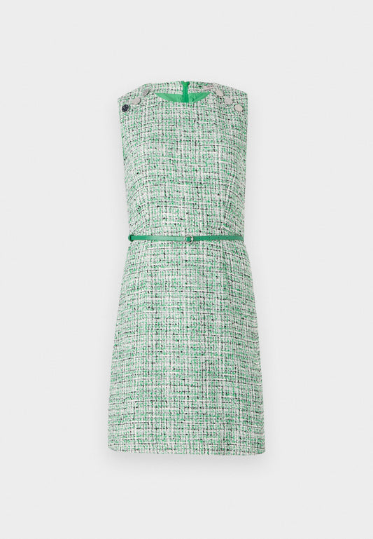 ORSAY DR 4FLORADRESS_GB TWEED CHECK KNEE LENGTH SHORT SLEEVES (ZZO2K2W21-M00) Women