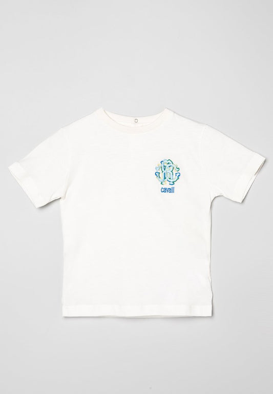 Roberto Cavalli Junior BabyB t shirt White (ZZO1Y6M68-A00) Kids
