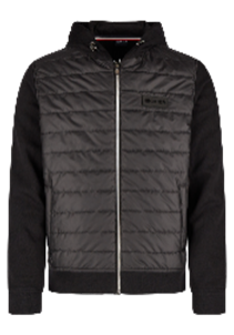 Hechter Paris Sweat Hood Jacket Black (70022-132911-990) Men