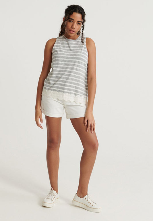 LACE MIX VEST Women