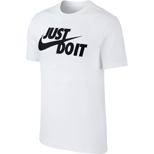 Nike Tee Just Do It Swoosh T-Shirt White AR5006 100 Men