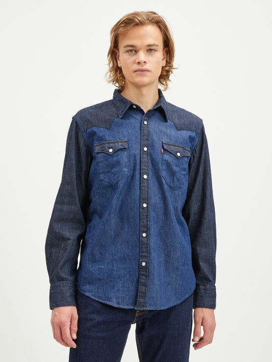 Levi's Barstow Western Standard Denim Shirt Blue (85744-0049-3644485) Men