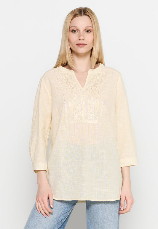 Damart PRET A PORTER Yellow (ZZO2N5M04-E00) Women