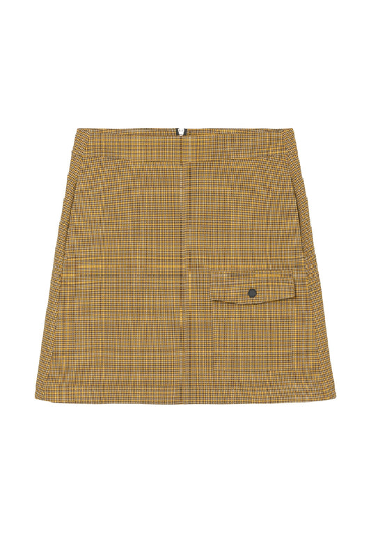 Marc O'Polo DENIM Skirt, check, zip at back, patched pocket at front (OP521B02W-O11) Women