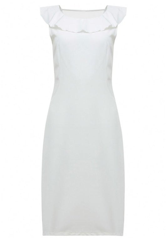 usha Dress White (1US21C028-A11) Women