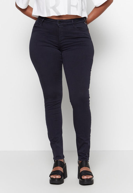 Replay 10.5 OZ BULL HYPERFLEX STRETCH DENIM Dark Blue (ZZO2B5BAR-K00) Women