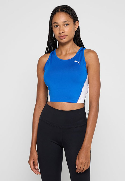 Puma Cross the Line CropTop W Blue (ZZO2LC777-S00) Women