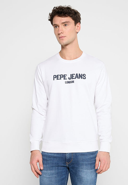 Pepe Jeans ALBERTS CREW RO White (ZZO2T0231-A00) Men