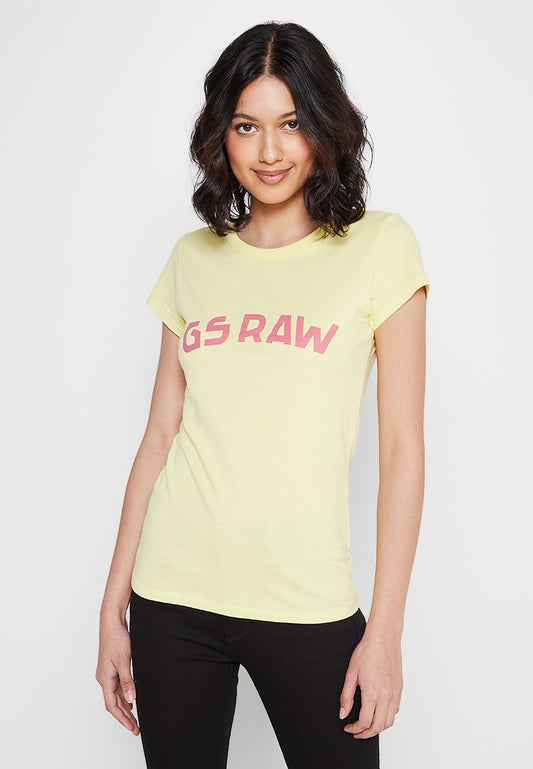 Slim chest print r t wmn s\s Women
