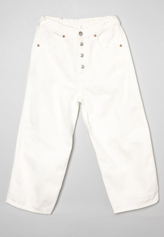 MM6 Maison Margiela MM6P11U PANTALONI Off-White (ZZO2ETG23-A00) Kids