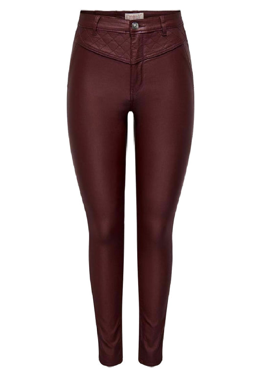 ONLY PANTS FEM WOV VPUC77/NPC20/EPUC3 Dark red (ZZO1TK406-G00) Women