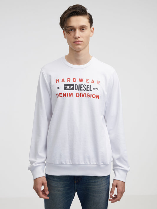 Diesel Hoodie White (A00320RHATY100-3947938) Men