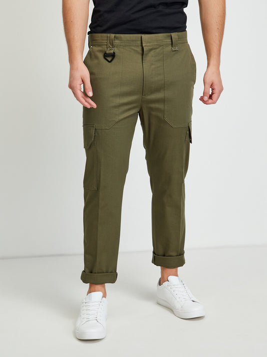 Diesel Baker Khaki Trousers With Pockets Green (A01175JAZA51F-3319723) Men