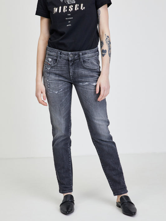 Diesel Straight Fit Jeans Grey (A02246-009QT-3325789) Women