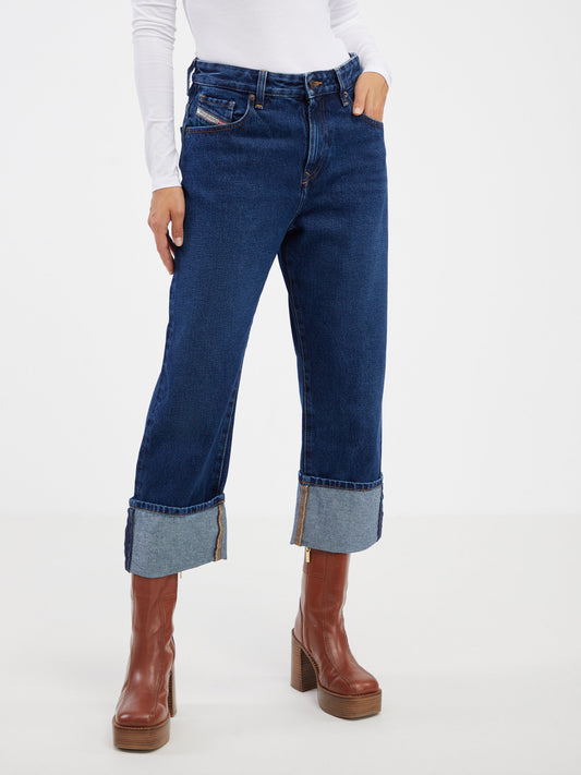 Diesel Straight Fit Jeans Blue (A03621007E601-3948016) Women