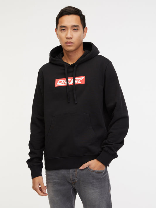 Diesel Hoodie S-Ginn Black (A068560JFAV-4033665) Men
