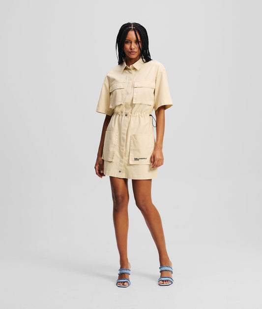 Karl Lagerfeld Jeans Klj Utility Dress (A2W13017) Women