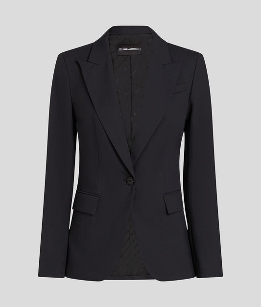 Karl Lagerfeld Summer Occasion Suit Jacket Black (A2W14023999) Women