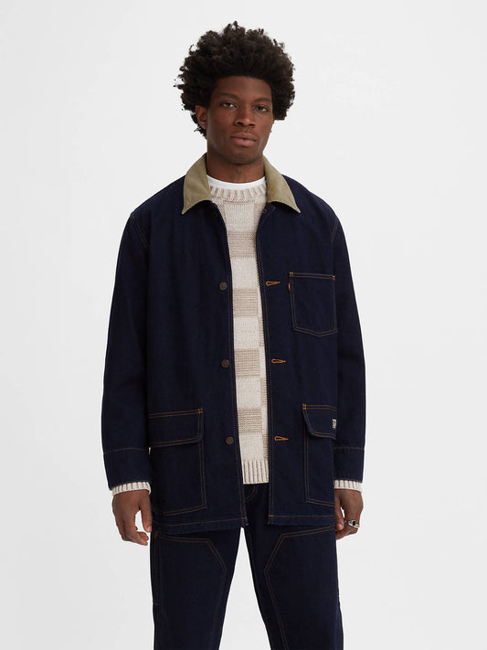 Levi's Cypress Wool Blend Denim Jacket Blue (A3207-0000-3417721) Men