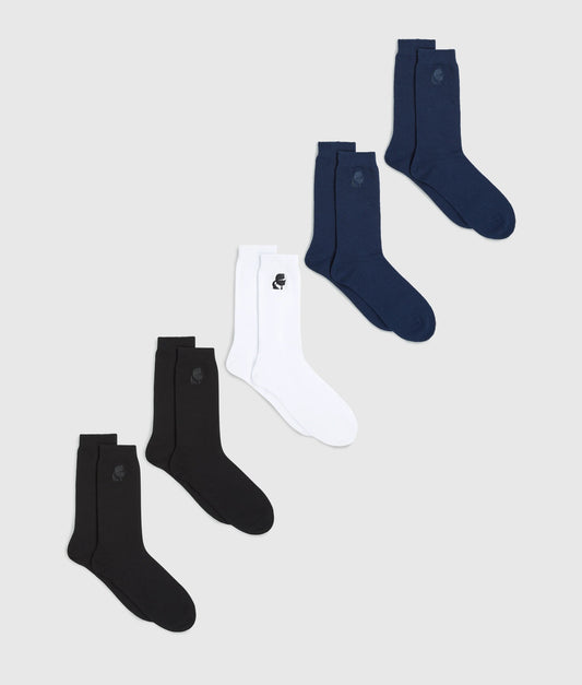 Karl Lagerfeld K/Kameo Logo Sock 5P Black-Blue-White (A4M470391HJ) Men