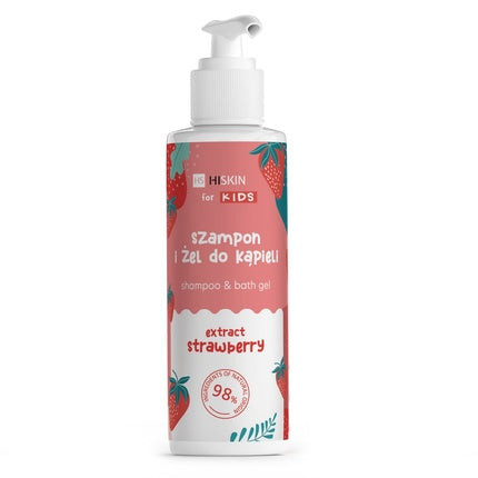 Hiskin Kids Shampoo And Bath Gel Strawberry 280ml Kids