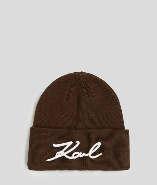 Karl Lagerfeld K/Signature Logo Beanie (B1W33016) Women