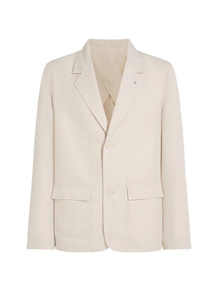 Karl Lagerfeld Casual Linen Blazer Natural (B2M14020106) Men