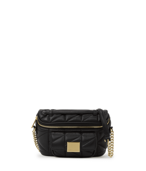 Karl Lagerfeld K/Kuilt Crossbody Bumbag Black/Gold (B2W30027992) Women