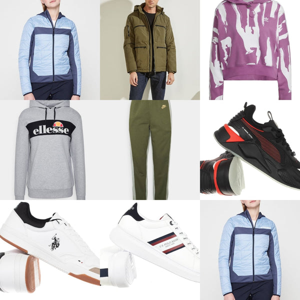 CK, Puma, US Polo Assn. Footwear & Apparel Mix cover