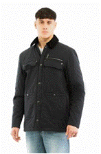 Bikkembergs Down Jacket Black Iris (Blue Navy) (BMG10087010) Men