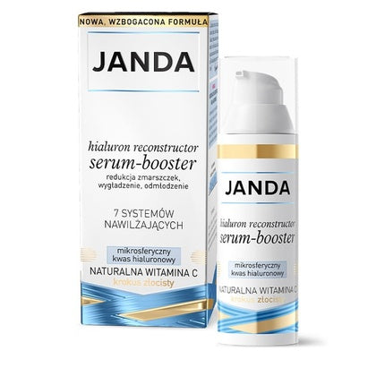 Janda Hyaluron Reconstructor Serumbooster For Face Reducing Wrinkles 30ml