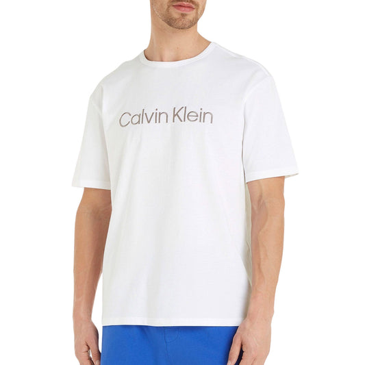 Calvin Klein Pure Crew Neck Shirt White (000NM2501E-O76) Men