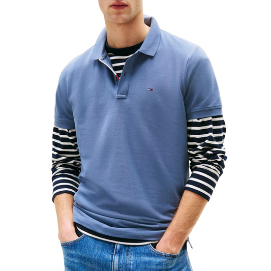 Tommy Hilfiger Slim Placket Flag Polo (DM0DM20676) Men