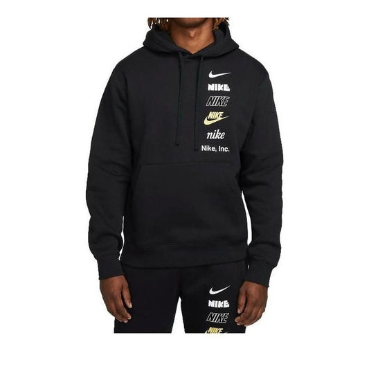 Nike M NK CLUB+ BB PO HOODIE MLOGO (DX0783-010) Men