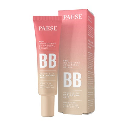 Paese BB Cream Hyaluronic Acid Natural Color Cream BB With Hyaluronic Acid 01n 30ml
