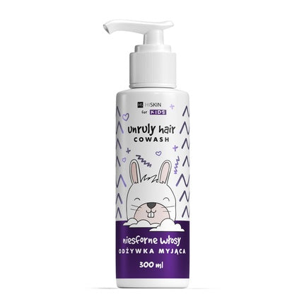 Hiskin Unruly Hair Conditioner Cowash 300ml Kids