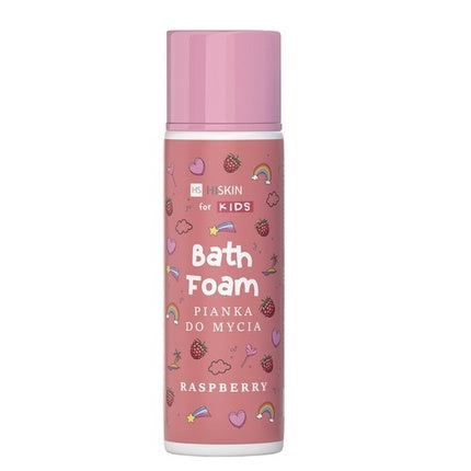 Hiskin Kids Bath Foam Pink Washing Foam 250ml Kids