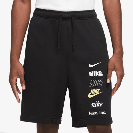Nike M NK CLUB+ FT SHORT MLOGO (FB8830-010) Men